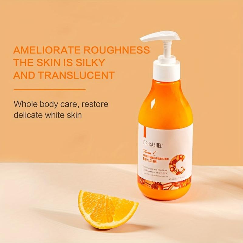 Vitamin C Body Lotion Whitening Brighten Moist Smooth Firming Anti Wrinkle