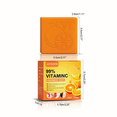 Orange Vitamin C Soap for Face Body