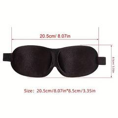 3D Stereoscopic Sleep Eye Mask Memory Sponge Shading Breathable Eye Protection