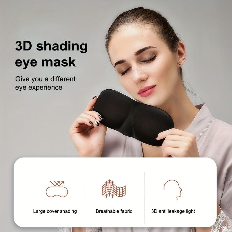 3D Stereoscopic Sleep Eye Mask Memory Sponge Shading Breathable Eye Protection