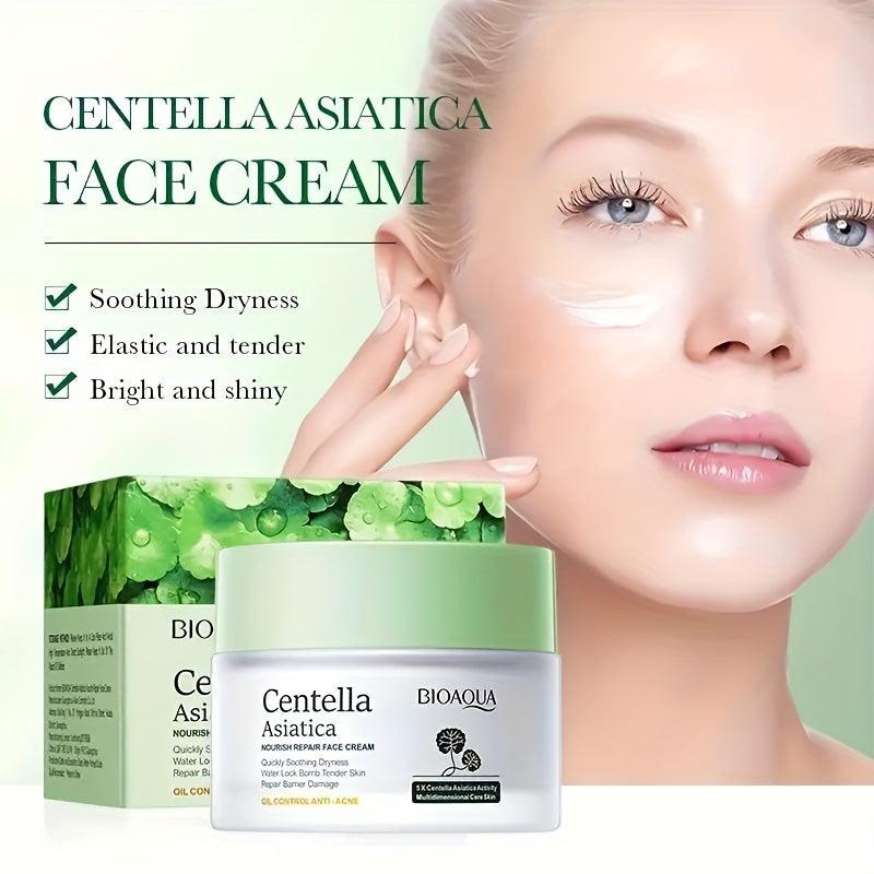 50g Centella Asiatica Face Cream for Acne with Natural Ingredients