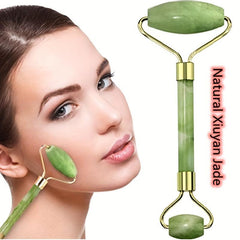 Jade Roller Facial Massager for Daily Skin Care