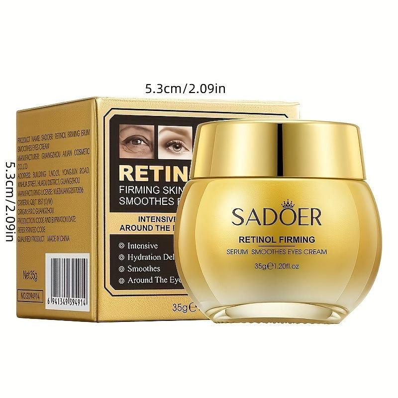 Retinol Eye Cream for Smooth Wrinkle and Aging Reduction 35g