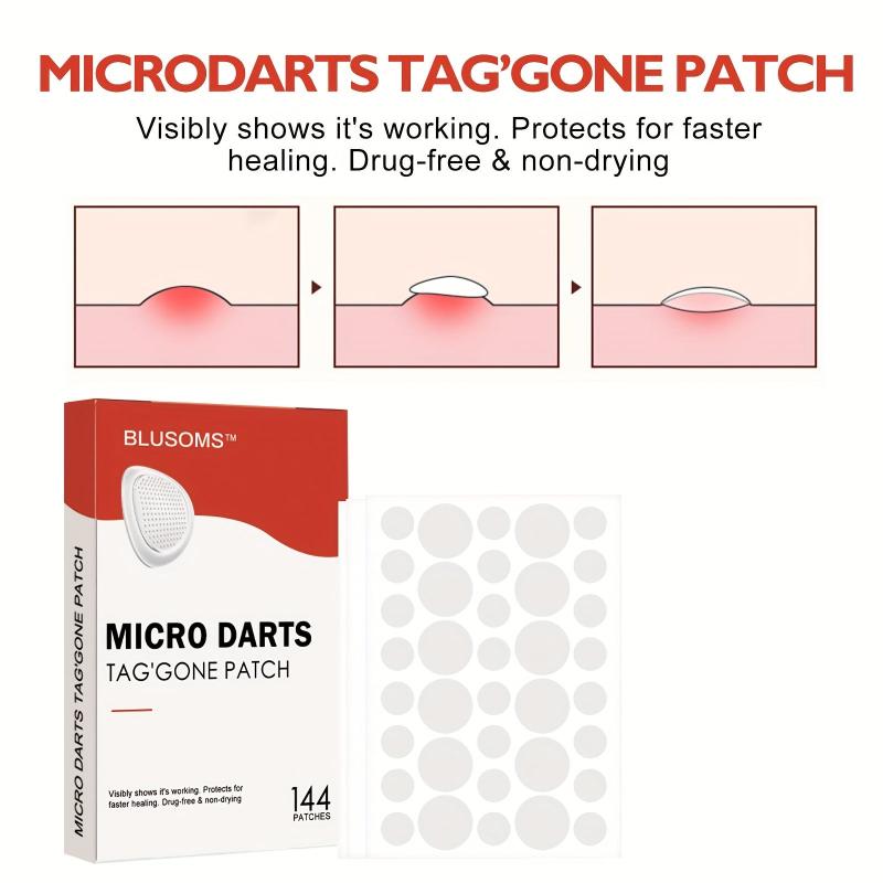 144 Pcs Acne Patch Invisible Skin Repair Acne Pimple Skin Blemish Skin Label