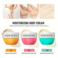 3pcs 80ml Buttock Hydration Massage Cream Firming Curves Peach Buttocks