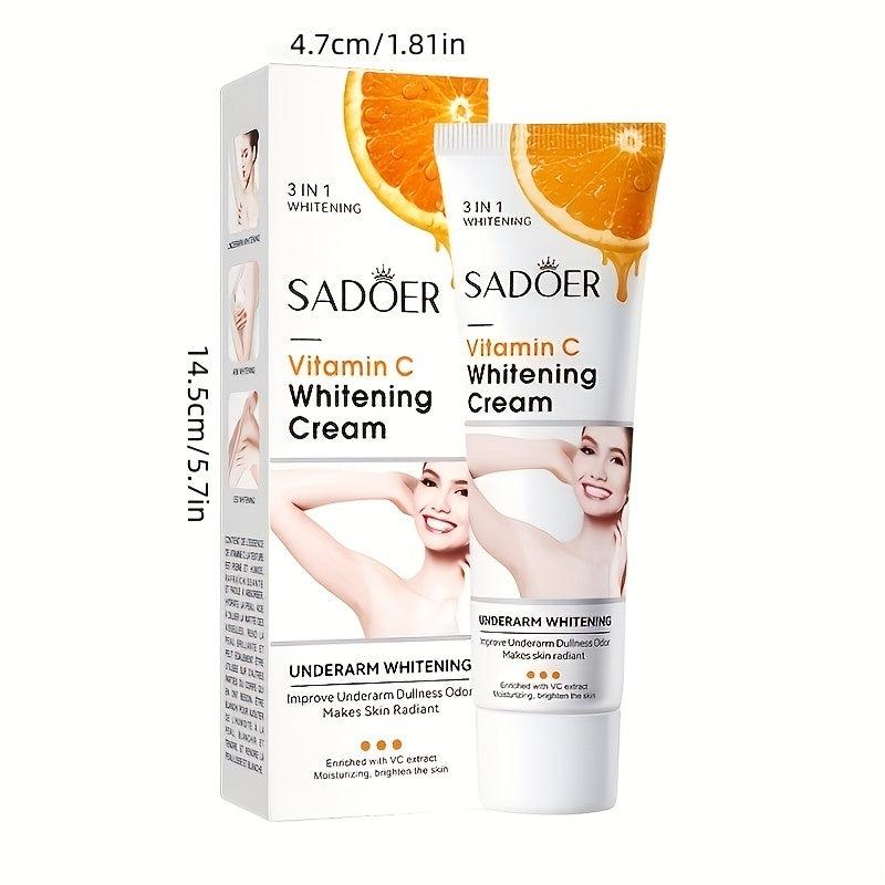 Vitamin C Underarm Cream Brightens Skin Face Body Moisturizes