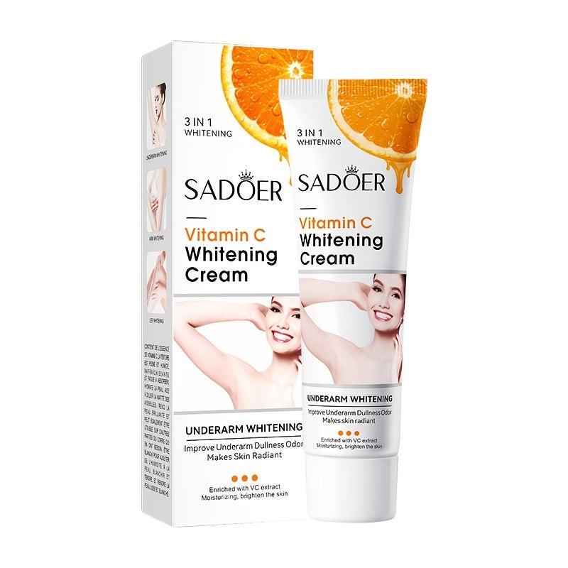 Vitamin C Underarm Cream Brightens Skin Face Body Moisturizes