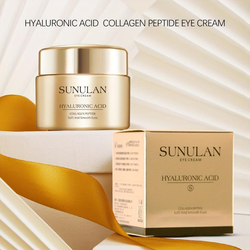 Hyaluronic Acid Collagen Peptide Eye Cream Dark Circles Fine Lines Radiant Skin