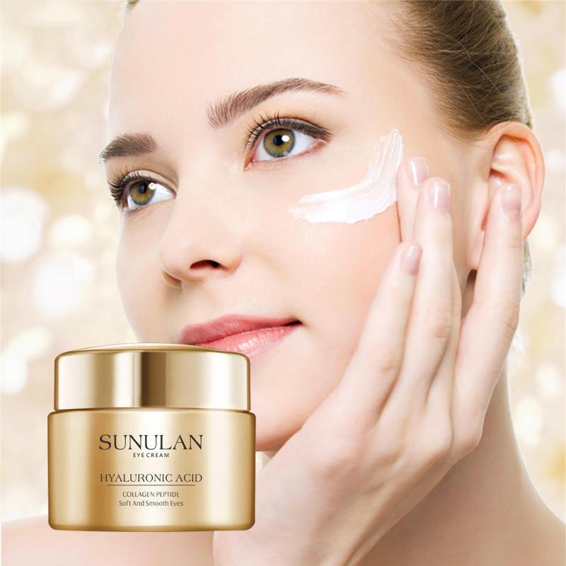 Hyaluronic Acid Collagen Peptide Eye Cream Dark Circles Fine Lines Radiant Skin