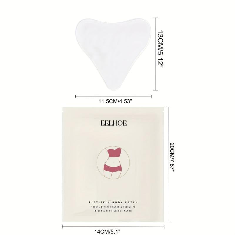 Silicone D collet Wrinkle Pads - Reusable Chest Wrinkle Patches