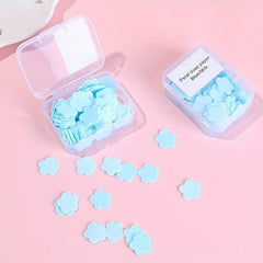 600 Pcs Disposable Paper Soap Cleaning Hand Bath Toiletry Soap Sheets