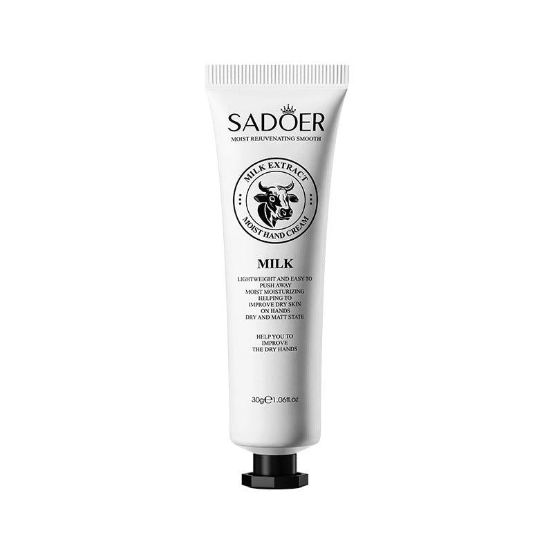 Hydrating Goat Milk Hand Cream for Skin Rejuvenation
