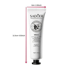 Hydrating Goat Milk Hand Cream for Skin Rejuvenation