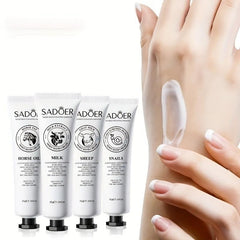 Hydrating Goat Milk Hand Cream for Skin Rejuvenation