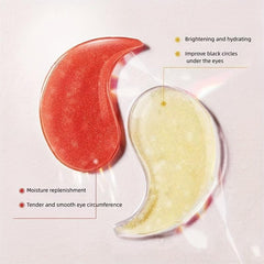 60pcs Caviar Eye Mask Reduce Aging & Moisturize Eye Patches Lifting Firming