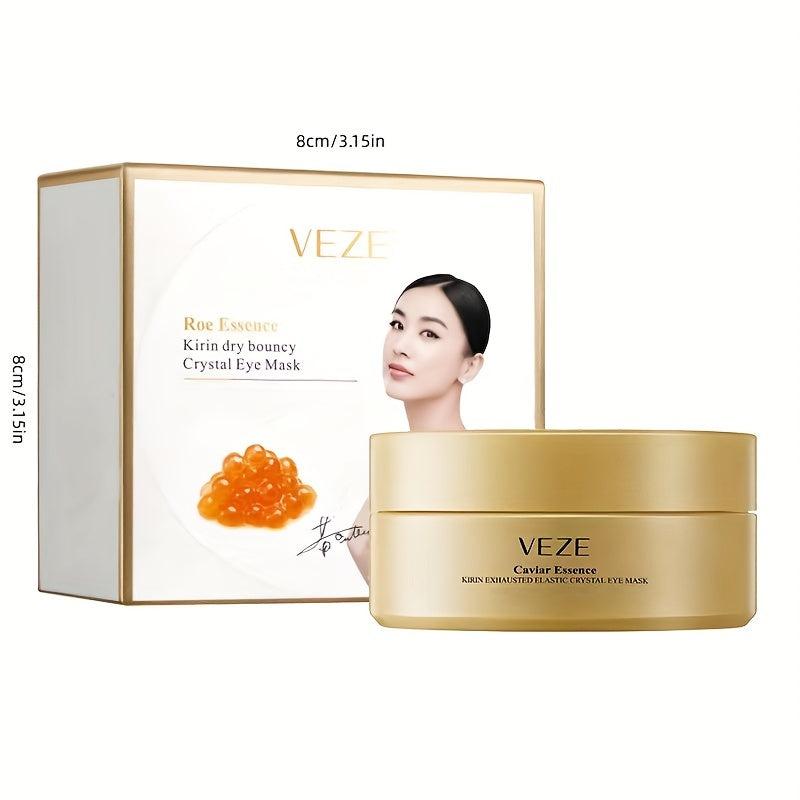 60pcs Caviar Eye Mask Reduce Aging & Moisturize Eye Patches Lifting Firming
