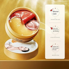 60pcs Caviar Eye Mask Reduce Aging & Moisturize Eye Patches Lifting Firming