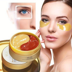 60pcs Caviar Eye Mask Reduce Aging & Moisturize Eye Patches Lifting Firming