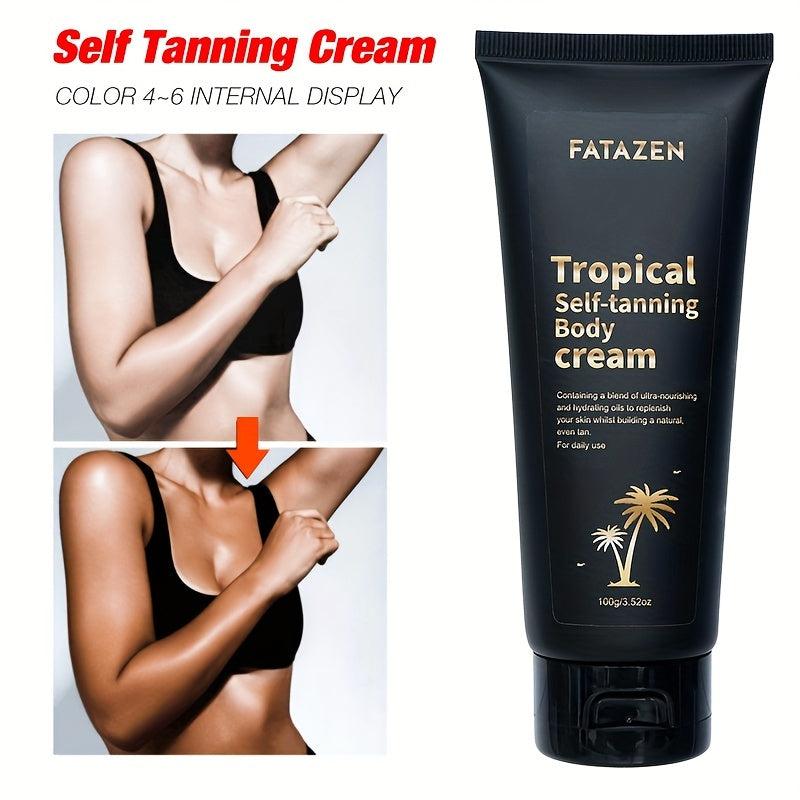 Instant Dark Tanning Lotion Natural Self Tanner Streak Medium Dark Gradual Tan