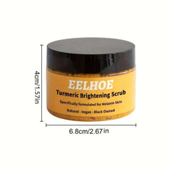Turmeric Body Scrub Cream - Moisturizing Skin Cleansing Formula