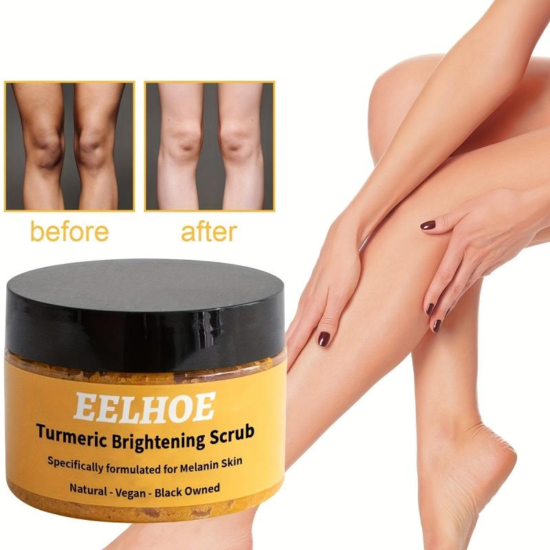 Turmeric Body Scrub Cream - Moisturizing Skin Cleansing Formula