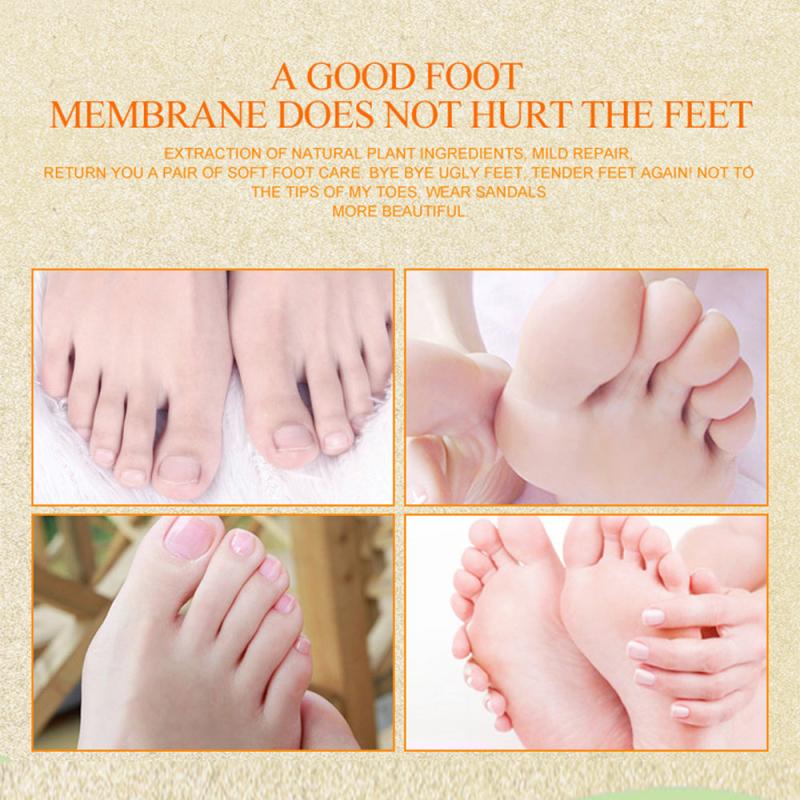Ginseng Foot Mask Exfoliating & Moisturizing Soft Feet Safe & Effective