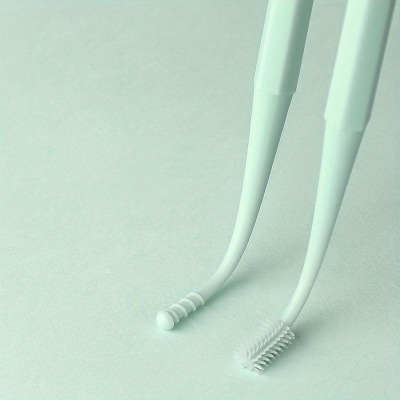 360 Rotation Ear Cleaner Set Reusable Double Headed Ear Wax Removal Tool Kit