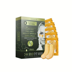 10 Pairs 24k Golden Eye Mask Hydrating Moisturizing for Dark Circles