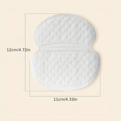 Underarm Sweat Pads Disposable Armpit Sweat Absorbing Guards 50pcs
