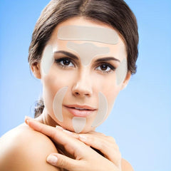 16 pcs Lifting Face Stickers Forehead Eye and Head Lines French Lines