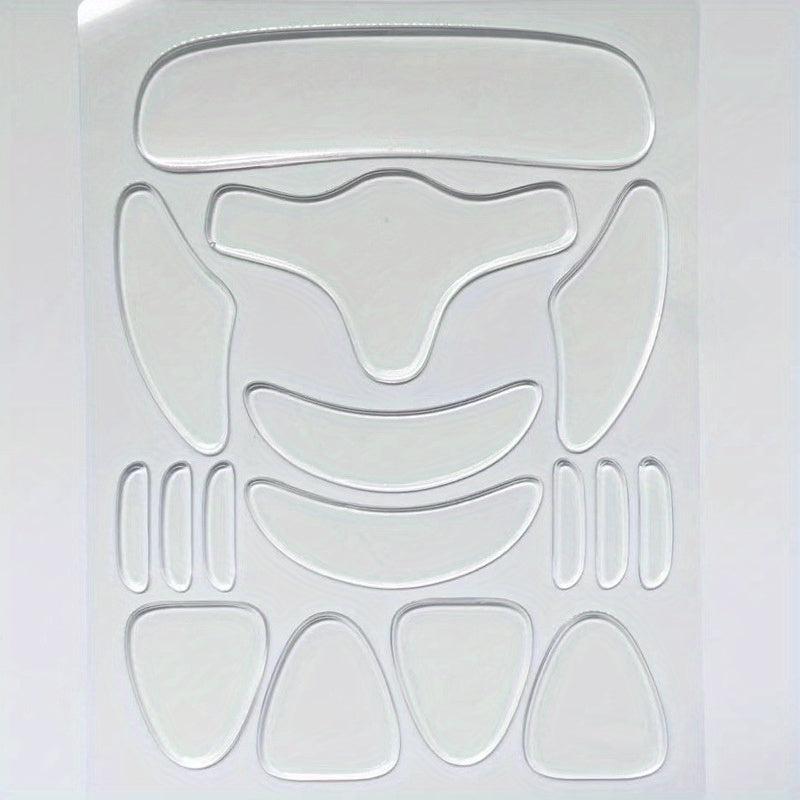 16 pcs Lifting Face Stickers Forehead Eye and Head Lines French Lines