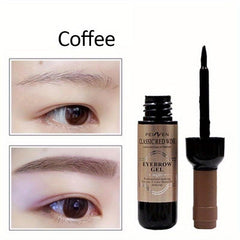 Wine Eyebrow Gel 3 Colors Tattoo Brow Gel Tint Beauty Dyeing Eyebrow Cream
