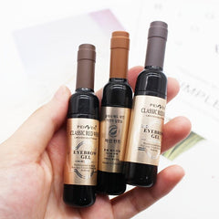 Wine Eyebrow Gel 3 Colors Tattoo Brow Gel Tint Beauty Dyeing Eyebrow Cream