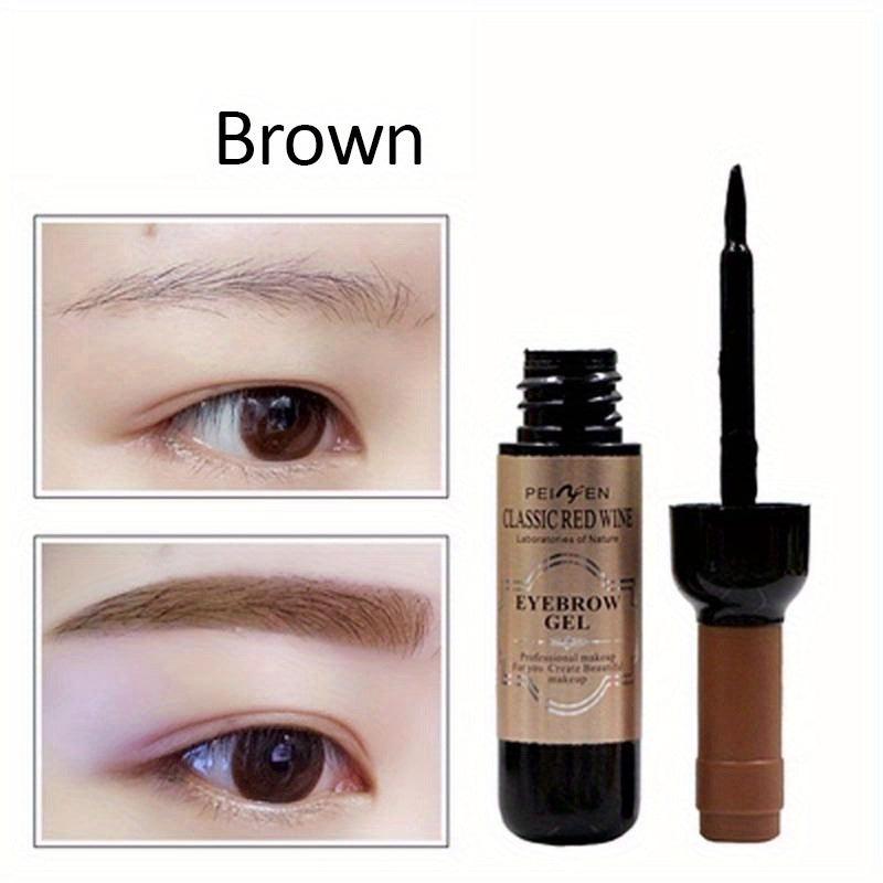 Wine Eyebrow Gel 3 Colors Tattoo Brow Gel Tint Beauty Dyeing Eyebrow Cream