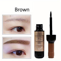 Wine Eyebrow Gel 3 Colors Tattoo Brow Gel Tint Beauty Dyeing Eyebrow Cream