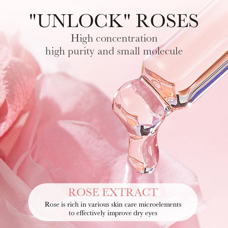 Rose & Hyaluronic Acid Eye Mask - Dark Circles and Fine Lines Remover