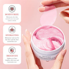 Rose & Hyaluronic Acid Eye Mask - Dark Circles and Fine Lines Remover