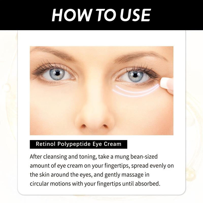 30g Retinol Eye Cream Reduces Dark Circles & Wrinkles