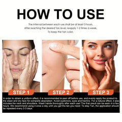 Bronze Tanning Cream for Wheat Skin Tone
