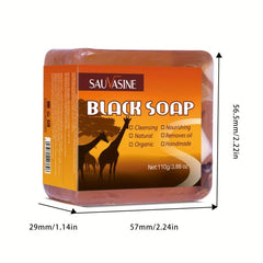 African Soap Body Cleansing Soap Smooth Skin Soap Dredging Pores Essential Soap