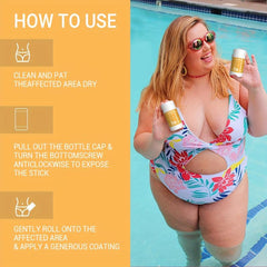 Natural Anti Chafe Balm Stick for Obese Person