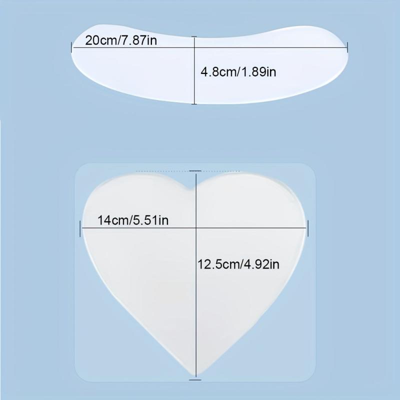 18pcs Transparent Silicone Anti Wrinkle Patches for Face and Neck