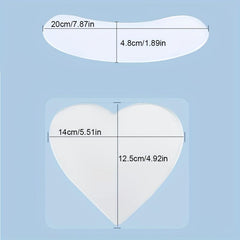 18pcs Transparent Silicone Anti Wrinkle Patches for Face and Neck