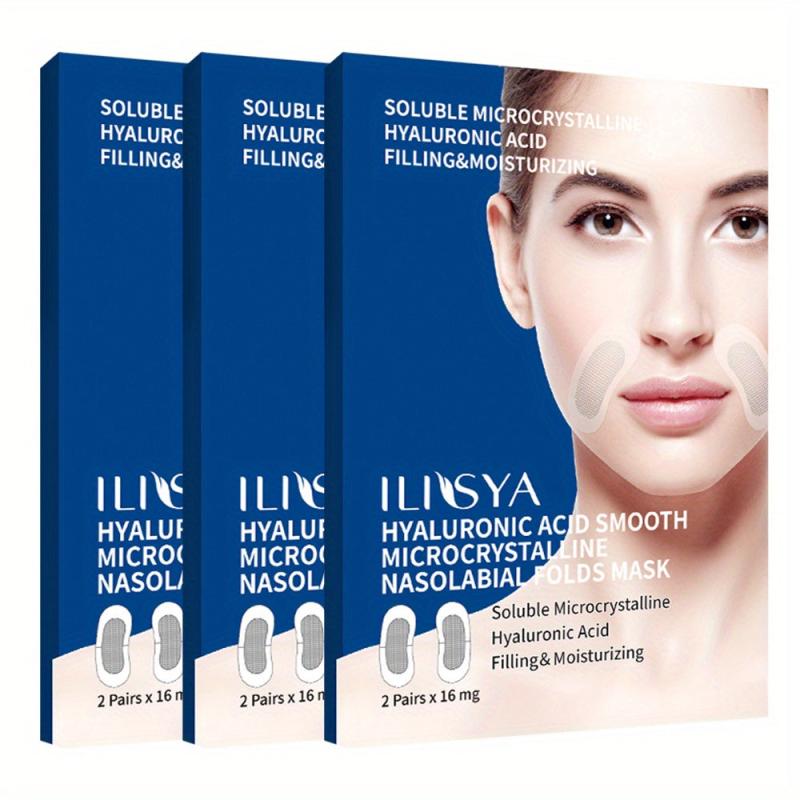 Hyaluronic Acid Nasolabial Folds Patch Smooth Wrinkles