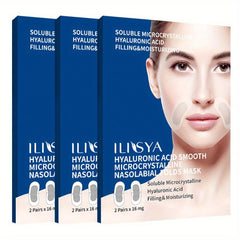 Hyaluronic Acid Nasolabial Folds Patch Smooth Wrinkles