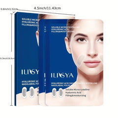 Hyaluronic Acid Nasolabial Folds Patch Smooth Wrinkles