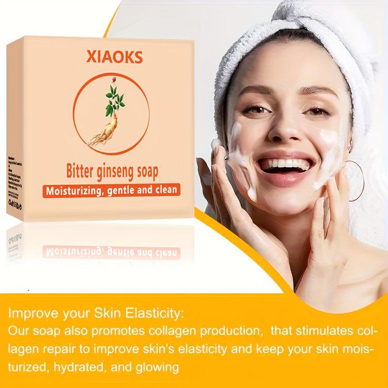 Ginseng Soap: Mite Removal Face Cleaning Bath Solution