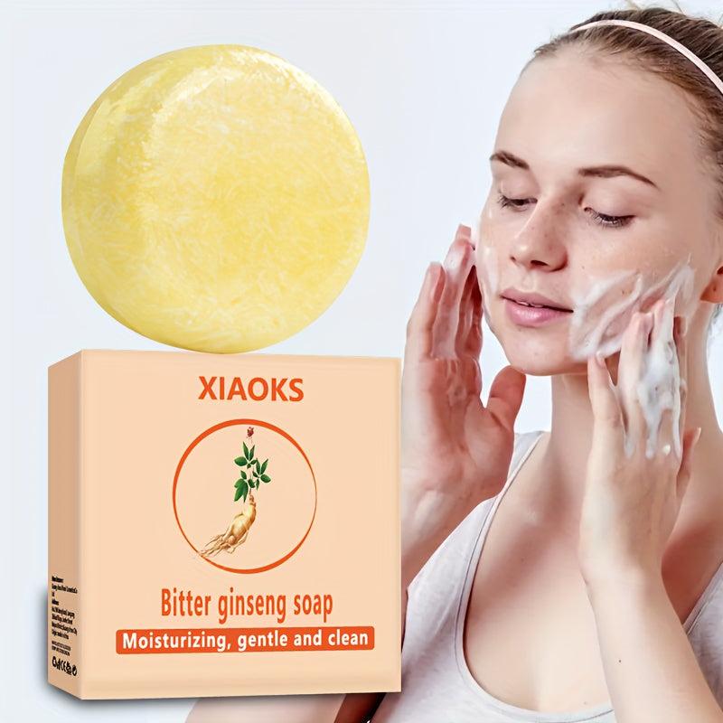 Ginseng Soap: Mite Removal Face Cleaning Bath Solution