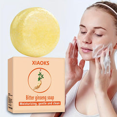 Ginseng Soap: Mite Removal Face Cleaning Bath Solution