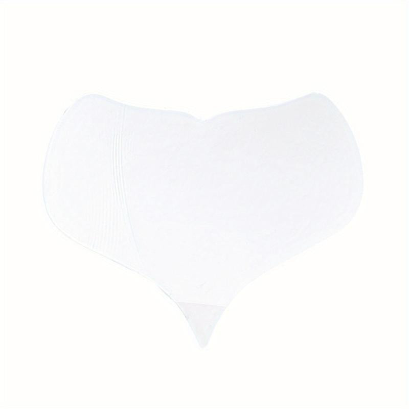 Peach Shaped Silicone Smooth Wrinkle Breast Patch Reusable Wrinkle Care